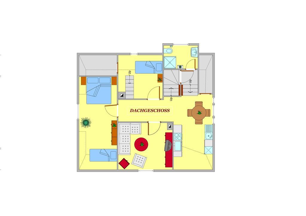 Villa Goldbrunnen Ferienwohnung 3 Bad Elster Buitenkant foto